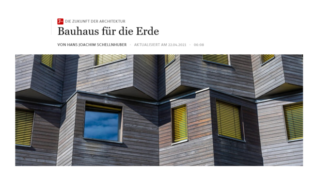 bauhaus für die erde